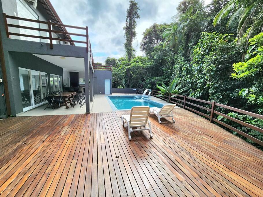 Magnifica Casa Praia Bertioga Guaratuba Sun House Exterior foto